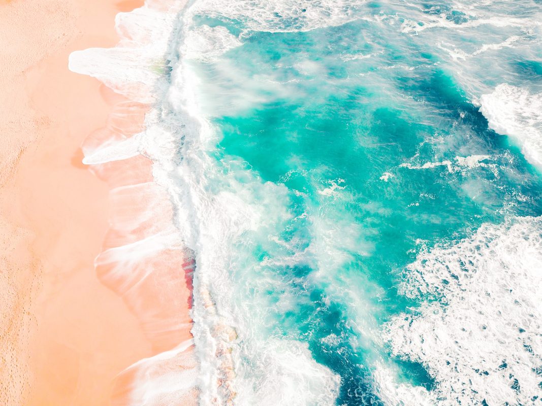 sea from above