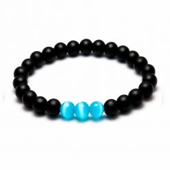 Black Ocean bead bracelet