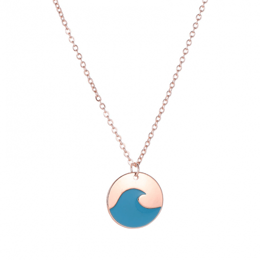 Blue Wave Necklace