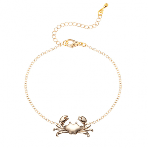 Gold Crab Bracelet